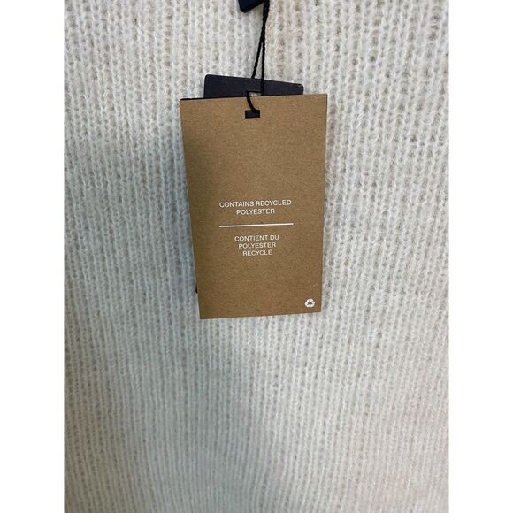 Vero Moda Daisy Shoulder White Knit Long Sleeve Sweater - Picture 11 of 11